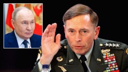 David Petraeus sounded the alarm that Russia is preparing to invade a Nato nation next (Picture: AP/ Getty)