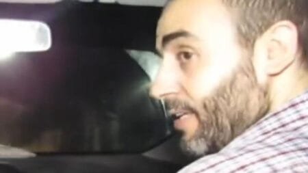Hamas: A still from a video obtained by the Israel Defence Forces that it says shows Mohammed Sinwar